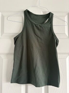 lululemon athletica Olive Green Racerback Tank
